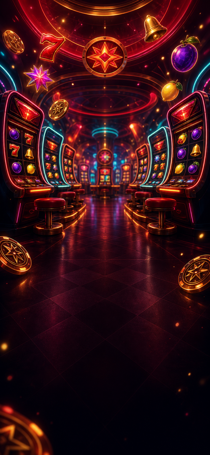 Rapid Glory Slots arcade hall